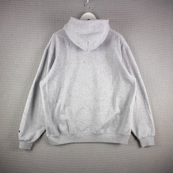 Champion Harvard University Gray Hoodie Mens Large - Picture 2 of 8